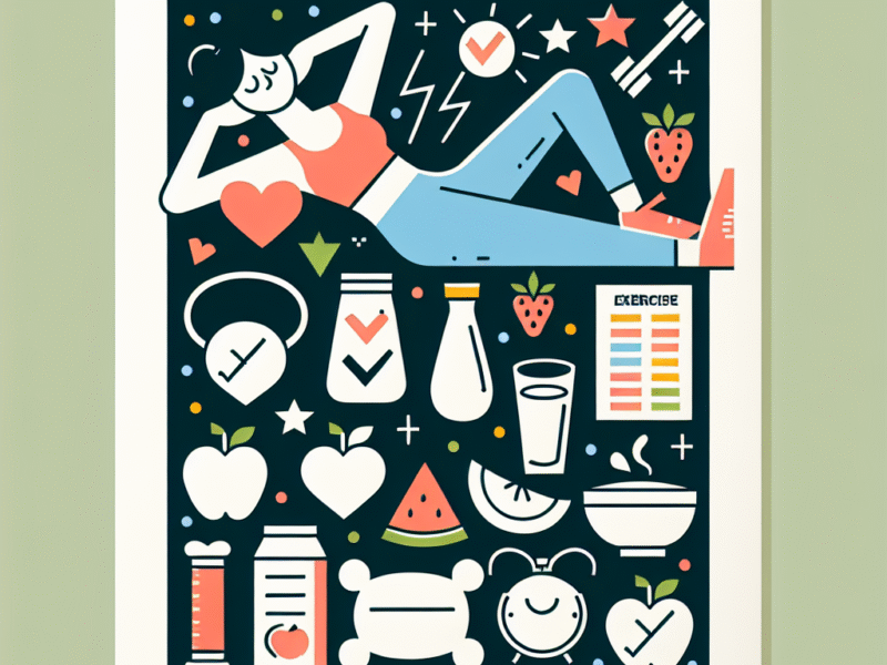 Ide Kreatif Membuat Poster Gaya Hidup Sehat yang Mudah Digambar